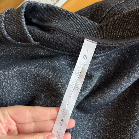 Lululemon ‘Perfectly oversized’ cropped crew - Picture 8 of 8